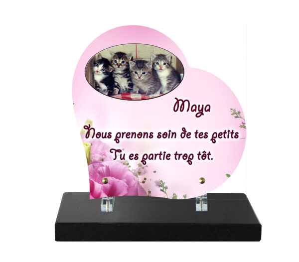 plaque eloge